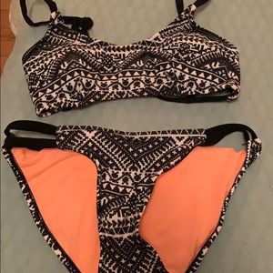 Black and White Bikini